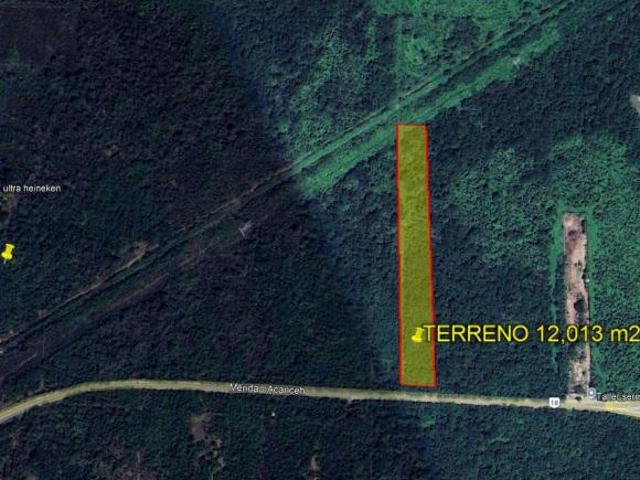 Terreno 12,000 m2 a unos metros de Planta Heineken en Kanasin