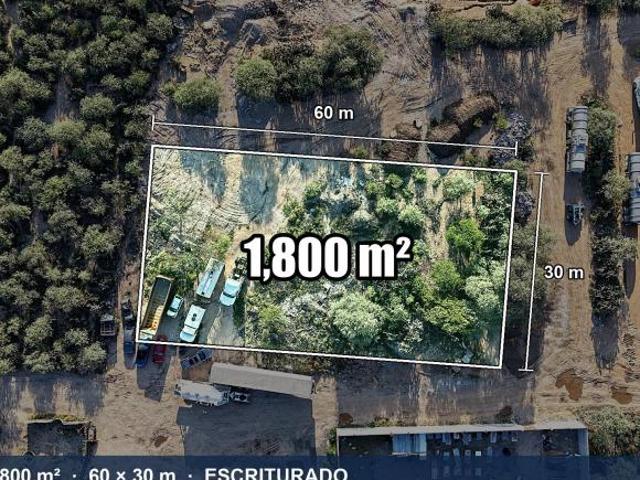 Terreno 1,800 m2 en Periferico Norte SLP, ideal patio de maniobras o bodega