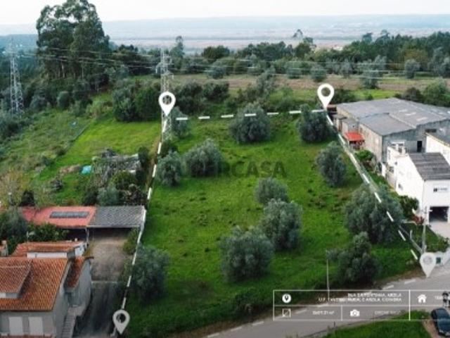 Terreno | 2607 m² | Arzila, Coimbra