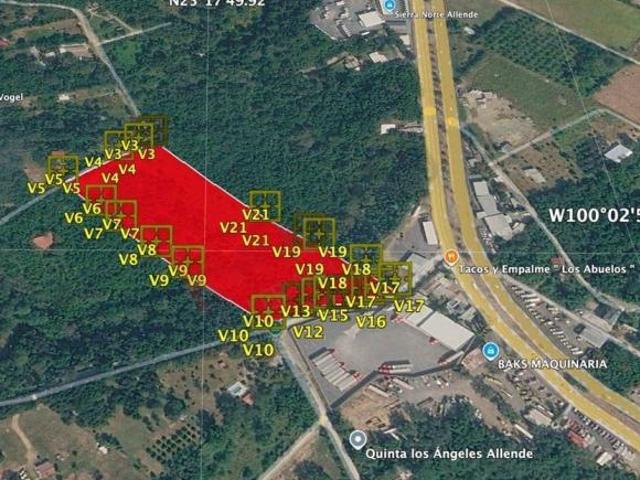 Terreno 26,670m² Allende, N.L. | Km 229 A 100 mts de Carretera Nacional | Ideal Desarrolladores