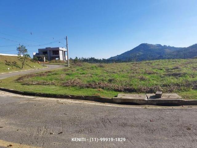 Terreno 2.403m², CONDOM Mairiporã, Esquina, frente 32m, Rua sem saída, alto, vista para Natureza