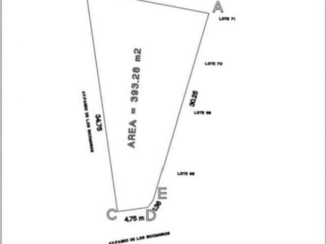 Terreno 394 m² en Privada Arboledas de San Javier, Pachuca