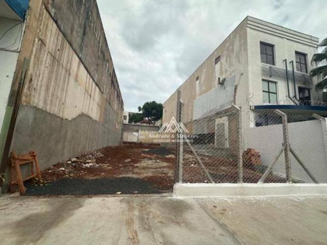 Terreno, 326 m² venda por R$ 640.000 ou aluguel por R$ 3.000/mês Centro Ribeirão Preto/SP