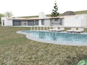 Terreno 3.000 m² com projeto aprovado Moradia T4 térrea com piscina Marco de Canaveses Gandra