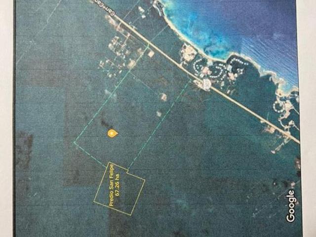 TERRENO 40Ha EN VENTA EN SAN FELIPE, AKUMAL A 1KM TREN MAYA