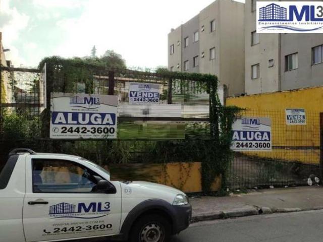 Terreno, 500 m² venda por R$ 2.200.000,00 ou aluguel por R$ 11.242,24/mês Vila Augusta Guarulh