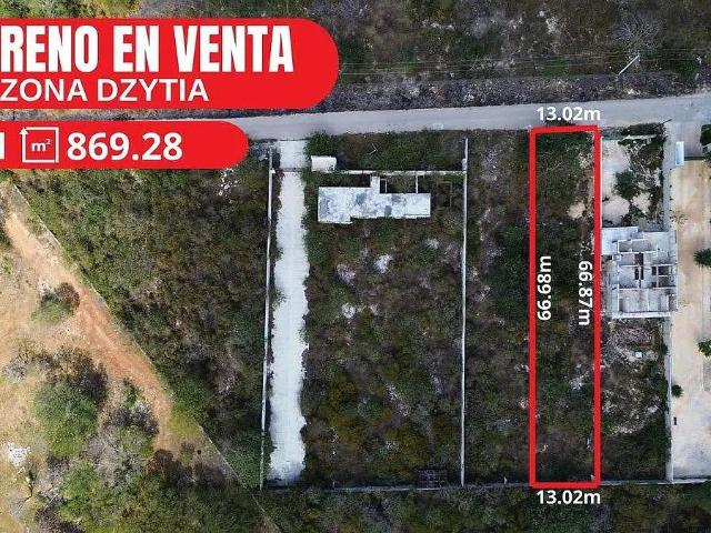 Terreno 869 en Venta en Dzitya