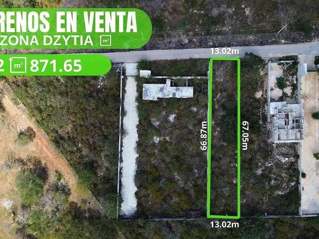 Terreno 871 en Venta en Dzitya