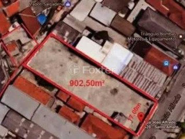 Terreno, 902 m², em Santo Amaro