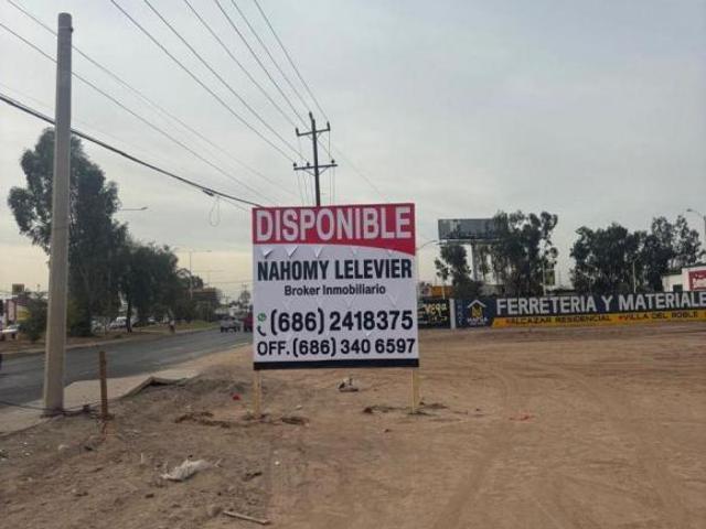 Terreno 9,750 m² en Zona de Alto Flujo Vehicular – Mexicali