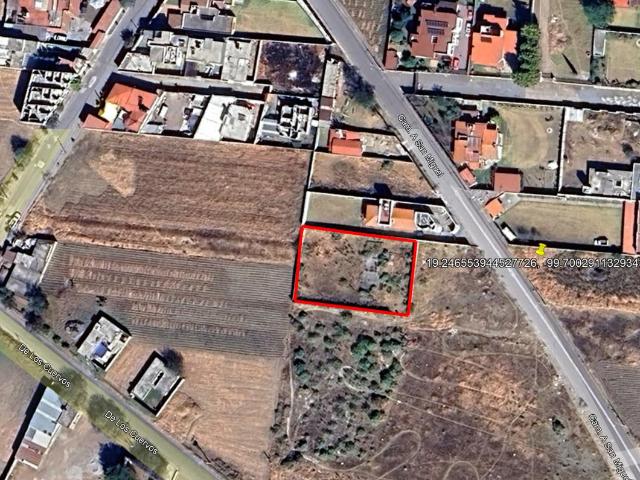 Terrenoen venta Cacalomacan, Cuervos y De los Corredores