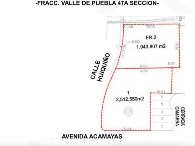 Terrenos Comerciales en Venta en Valle de Puebla 4ta Etapa
