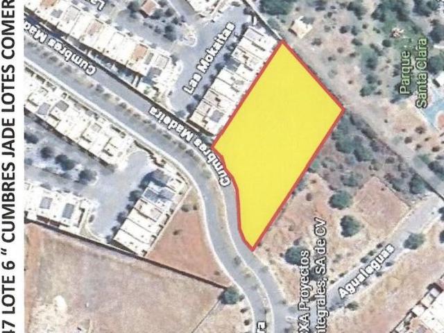 TERRENOS COMERCIALES EN VENTA EN CUMBRES JADE
