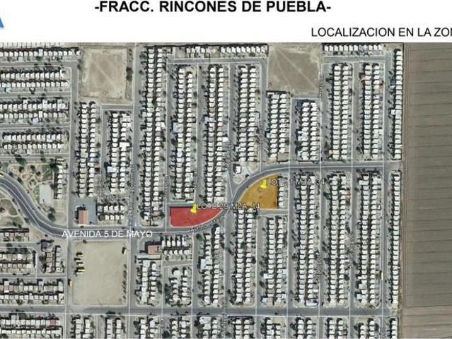 Terrenos Comerciales en Venta en Rinc?n de Puebla