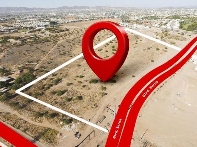 Terrenos comerciales en venta sobre Blvd. Serna, Hermosillo, Sonora