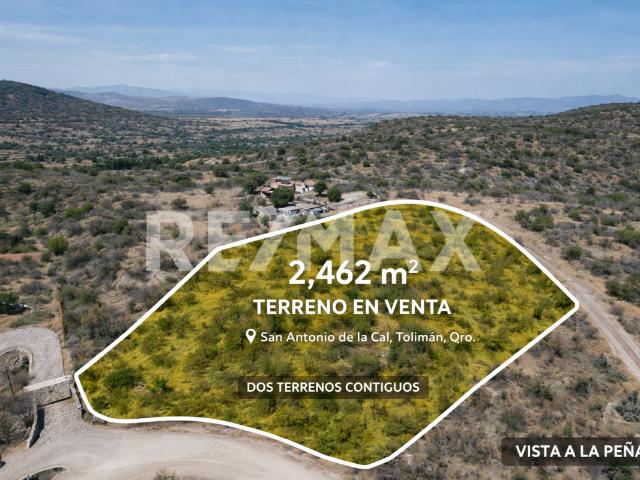 TERRENOS EN VENTA EN TOLIMAN SAN ANTONIO DE LA CAL QUERETARO