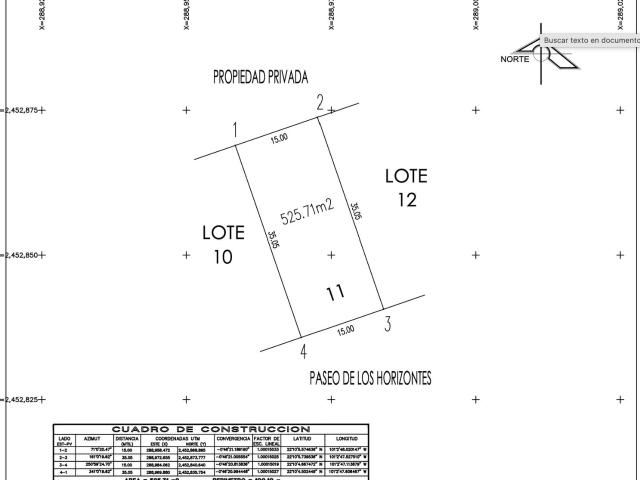 Terrenos en Venta en Av. Paseo de los horizontes