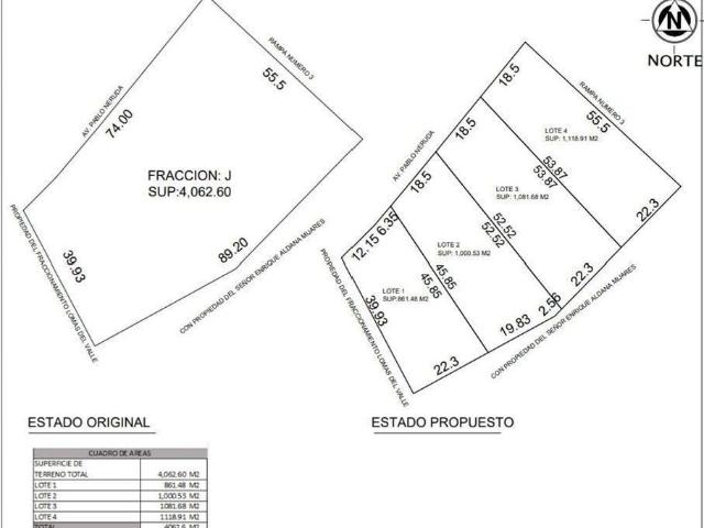 Terrenos en venta en Colinas De San Javier sobre Pablo Neruda