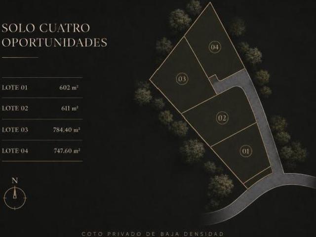 Terrenos en venta en Coto Aurora Boreal, Las Cañadas | Zapopan
