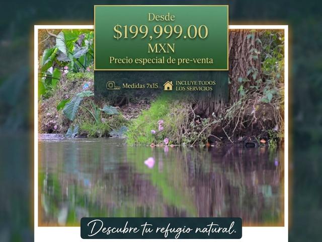 Terrenos en venta en el poblado 6 de enero. Desde 7x15 de contado y con financiamiento Campo aura