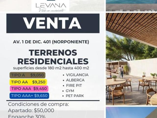 Terrenos en venta en Levana