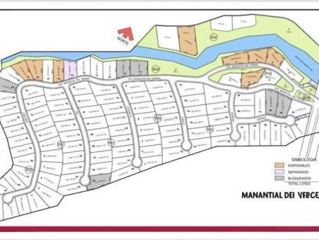 TERRENOS EN VENTA EN MANANTIAL DEL VERGEL
