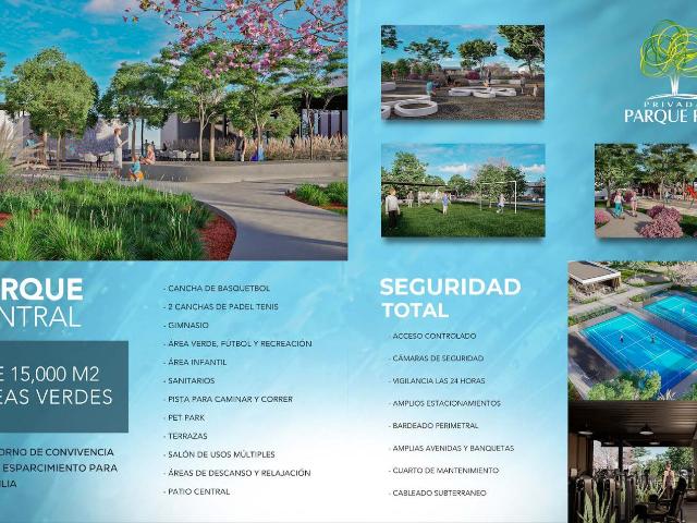 TERRENOS EN VENTA EN PRIVADAS DEL PARQUE