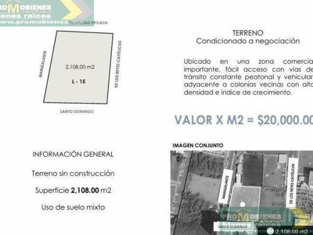TERRENOS EN VENTA I FRENTE A PLAZA AMERICAS