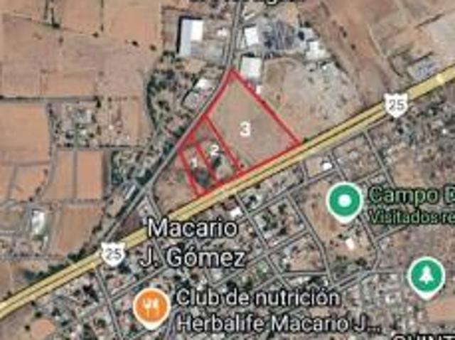 TERRENOS EN VENTA MACARIO J GOMEZ