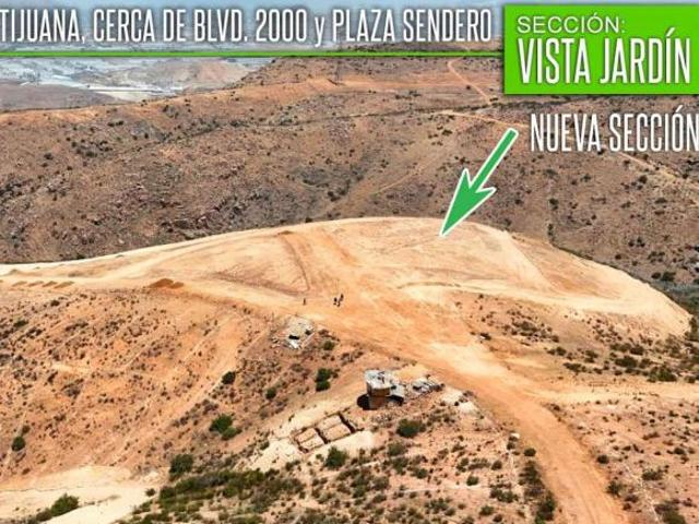 Terrenos SIN ENGANCHE en venta cerca de Plaza Sendero y Blvd. 2000, Tijuana