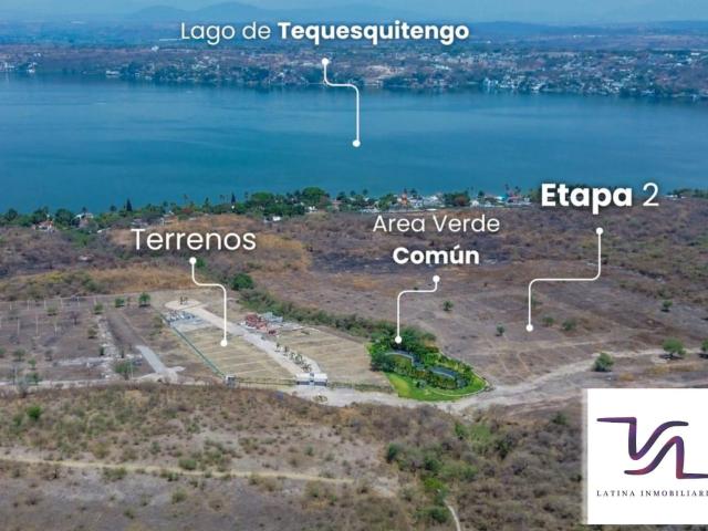 Terrenos en PREVENTA en Tequesquitengo, Morelos