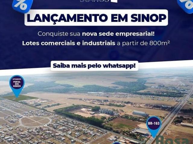 Terrenos ou lotes comercial/industrial para venda, Sinop MT