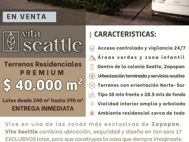 Terrenos Residenciales Listos para Escriturar en la Seatle