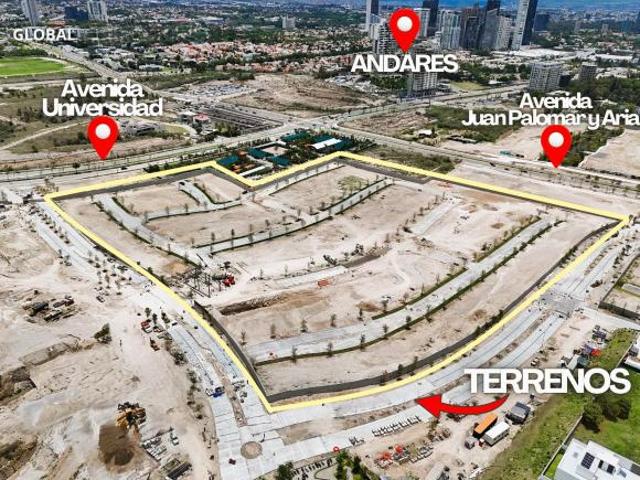 Terrenos Residenciales Premium sobre Av. Juan Palomar y Arias, en Vallarta Universidad