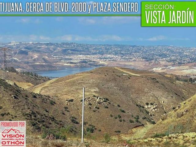 LOTES EN PESOS SIN ENGANCHE, VISTA AL PRESA, CERCA DE PLAZA SENDERO TIJUANA