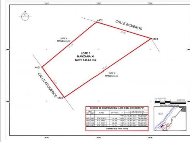 TERREENO EN VENTA EN CAMPECHE EN CLUB NAUTICO
