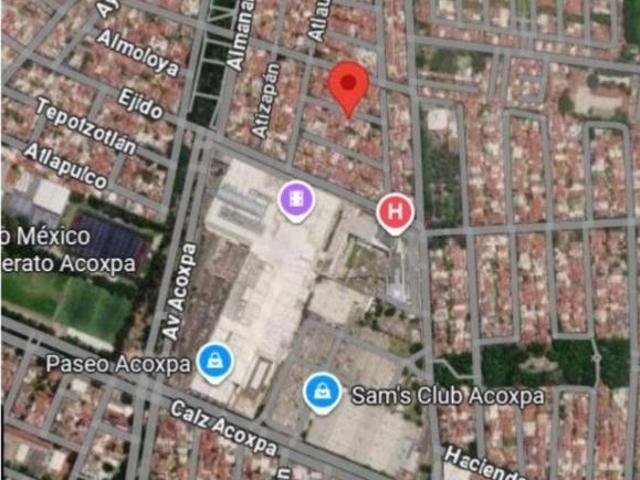 Terrerno en venta en Vergel de Coyoacán, Tlalpan