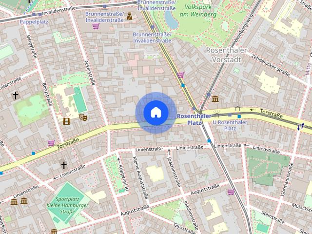 Terrific studio apartment for rent in Mitte, Berlin