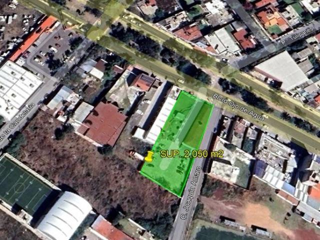 Terrreno en venta en Ojo de agua, con 12 despachos y cafeteria con superfice de 2,058.23 m2
