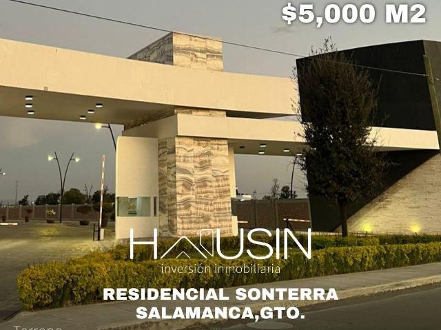 Terrrenos 3 en venta en SONTERRA RESIDENCIAL. Salamanca, Gto