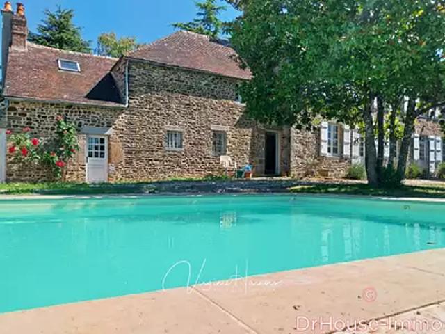 Tessé Froulay 61410 Achat / Vente maison 7 pièces t7 piscine