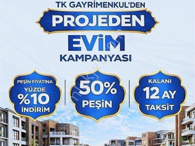 Tk Gayrimenkul'den Yeşiltepede Kabası Bitmiş 1+1 Daire