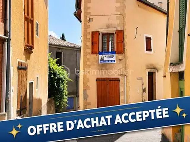 Thoard 04380 Achat / Vente maison 6 pièces t6 cave