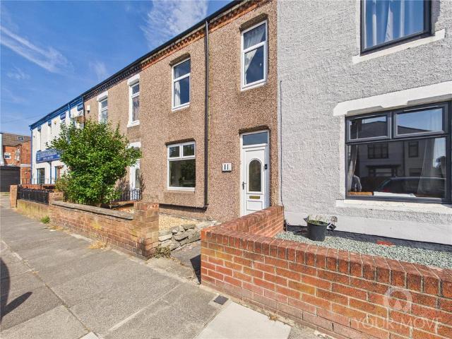 Thompson Street East, Darlington. 3 bed terraced house to rent £850 pcm £196 pw