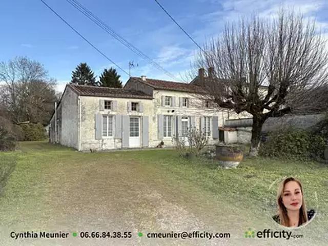 Thors 17160 Achat / Vente maison 5 pièces t5 jardin cave