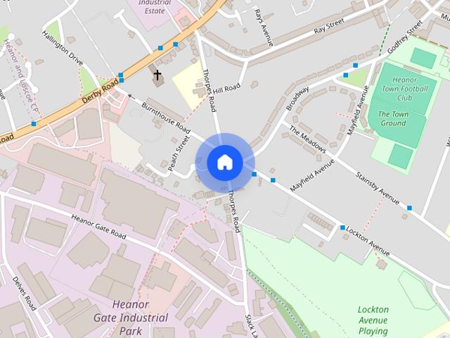 Thorpes Road, Heanor, DE75