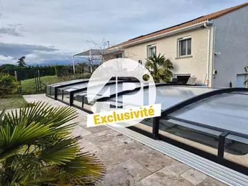 Thorrenc 07340 Achat / Vente maison 5 pièces t5 piscine terrasse