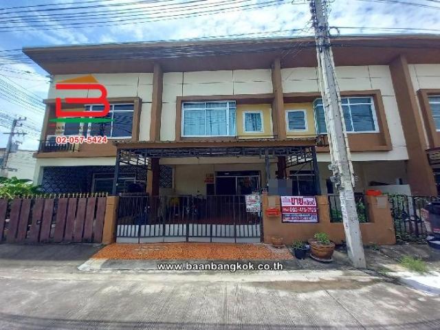 ทาวน์เฮาส์ โครงการ บ้านร่มไม้ 2 บ่อวิน ห้วยปราบ เทิดพระเกียรติ เนื้อที่ 17.5 ตารางวา ตำบลบ่อวิน อำเภอศรีราชา จังหวัดชลบุรี