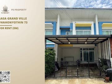 ทาวน์เฮ้าส์ให้เช่า Rasa Grand Ville Phahonyothin 73 3 ห้องนอน 3 ห้องน้ำ ใกล้ BTS แยก คปอ