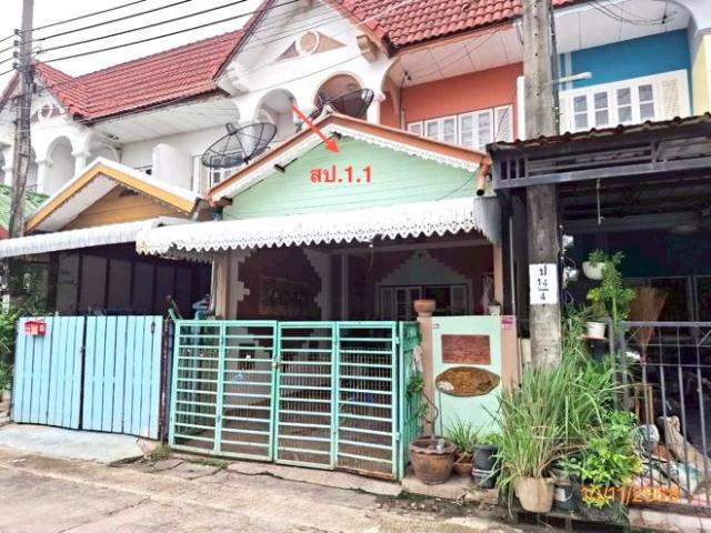 ทาวน์เฮ้าส์ 16 ตร.วา กล่อมพิรุณ เมืองสมุทรปราการ สมุทรปราการ 1.1M